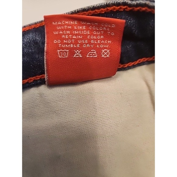 Big Star Jeans Womens 29 (30x33) Blue Bootcut Sweet Ultra Low Rise Stretch Denim - Picture 13 of 15